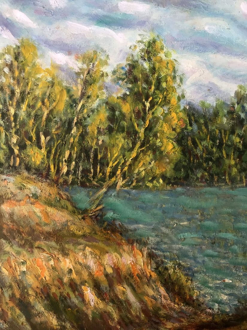 Oil painting On Psla Shapoval Ivan Leontyevich - 6