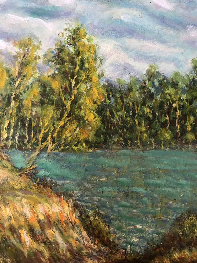 Oil painting On Psla Shapoval Ivan Leontyevich - 7
