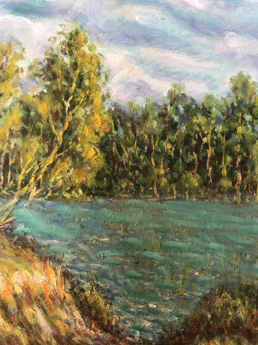 Oil painting On Psla Shapoval Ivan Leontyevich - 8