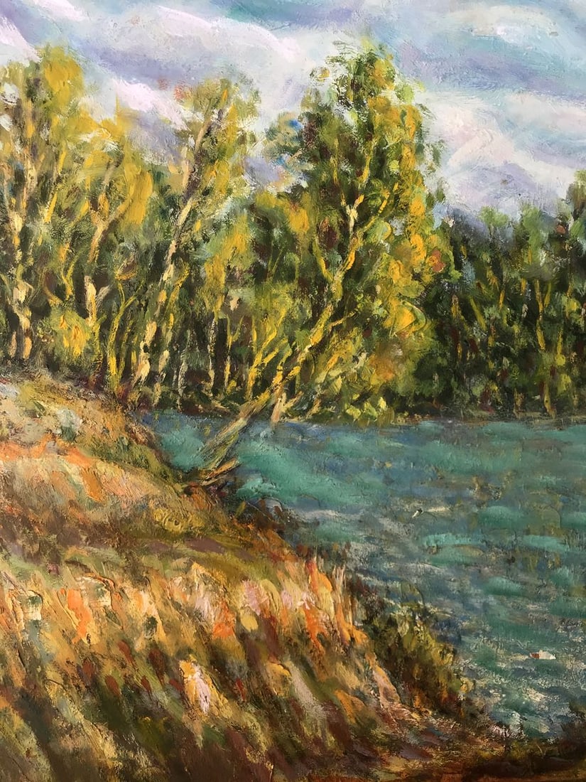 Oil painting On Psla Shapoval Ivan Leontyevich - 9