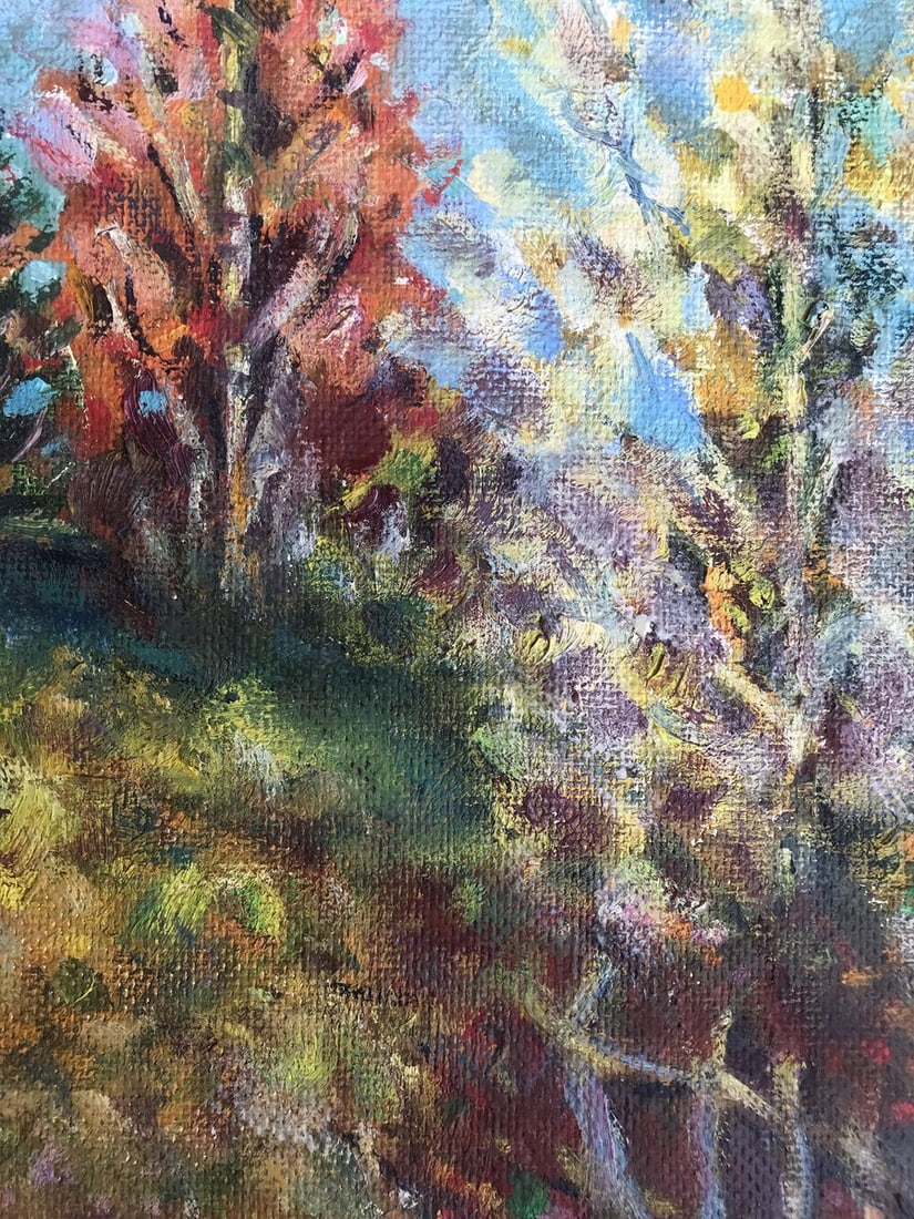 Oil painting Golden autumn Shapoval Ivan Leontyevich - 11