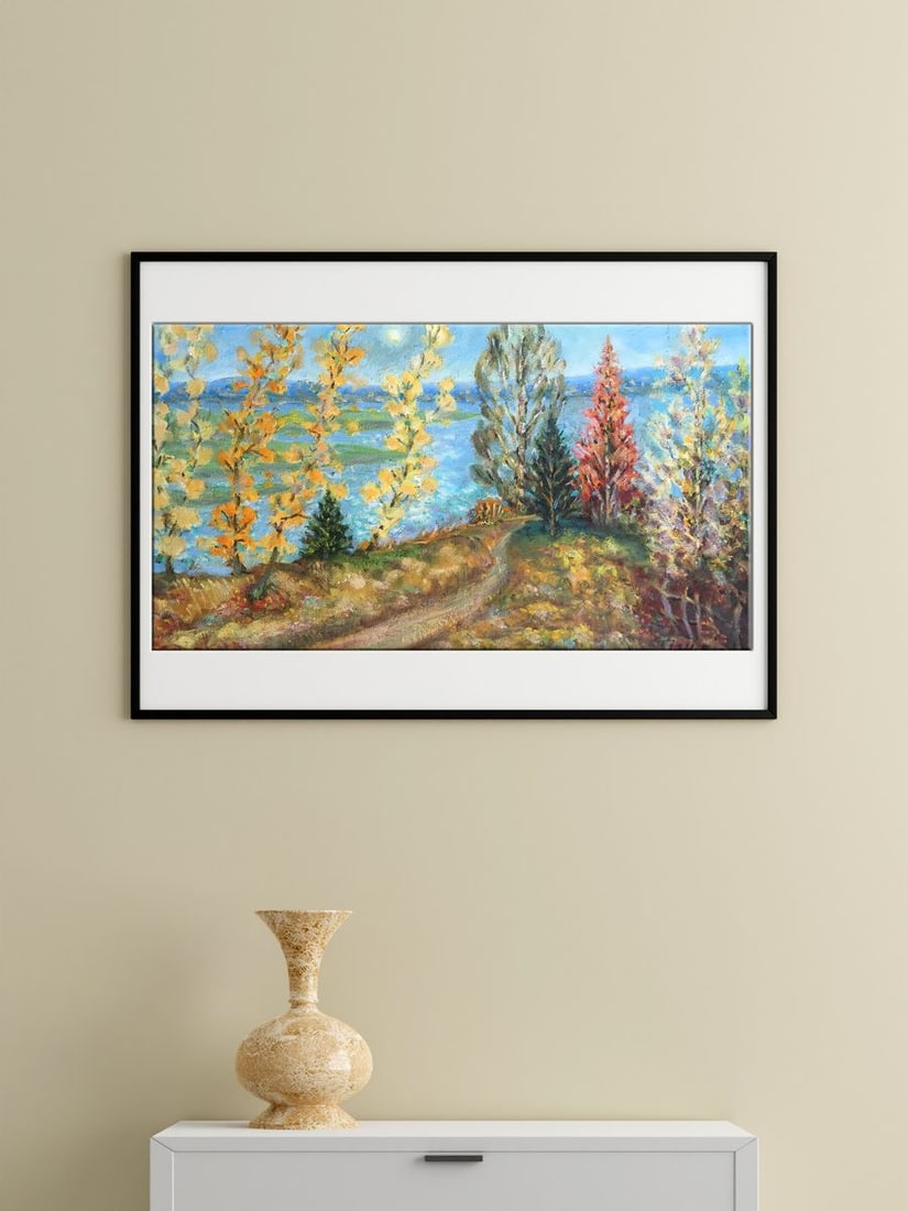 Oil painting Golden autumn Shapoval Ivan Leontyevich - 2
