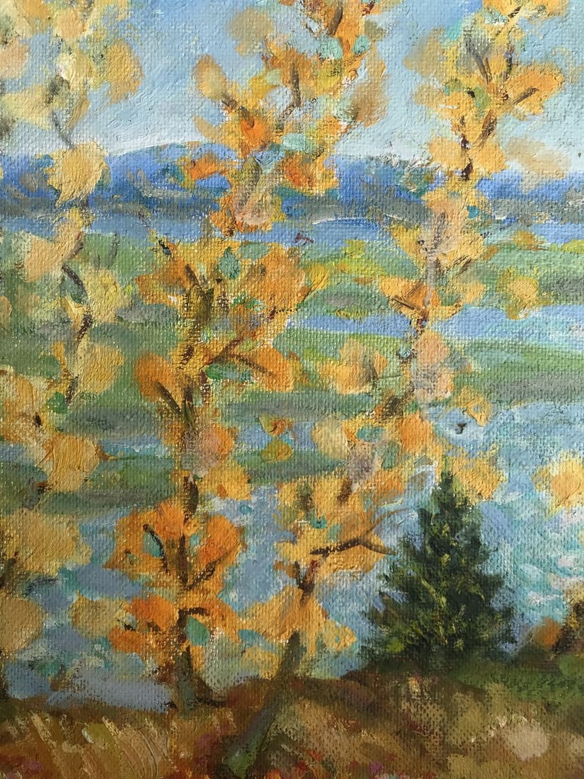 Oil painting Golden autumn Shapoval Ivan Leontyevich - 4