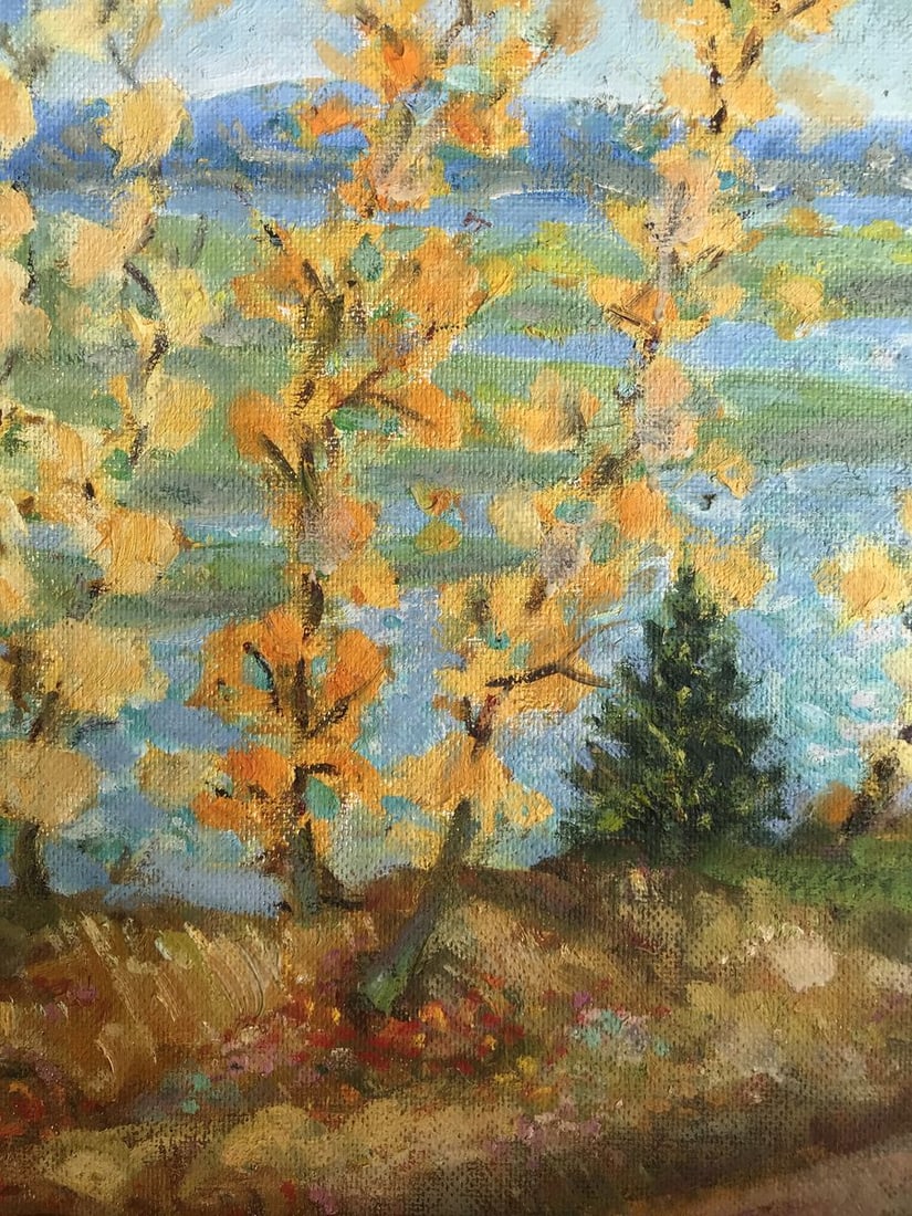 Oil painting Golden autumn Shapoval Ivan Leontyevich - 5