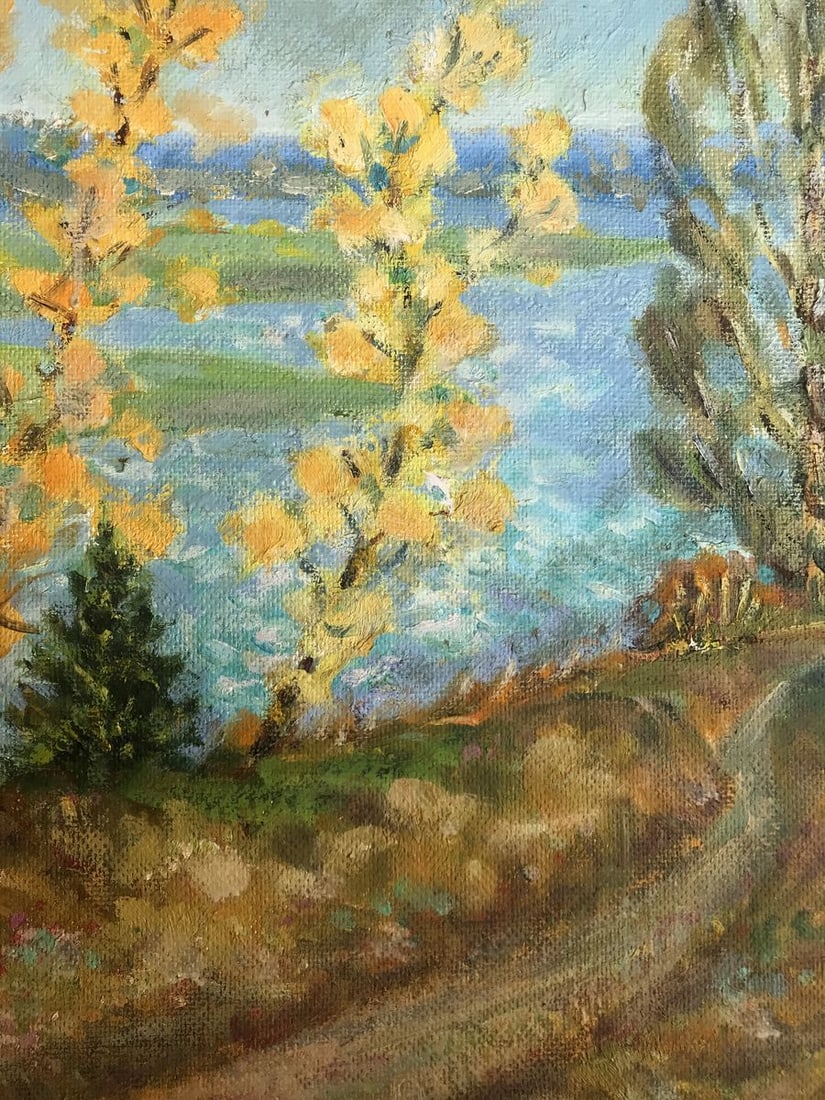 Oil painting Golden autumn Shapoval Ivan Leontyevich - 7