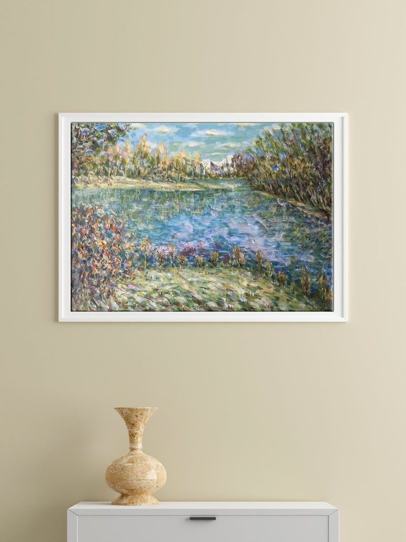 Oil painting Autumn on Psla Shapoval Ivan Leontyevich - 2
