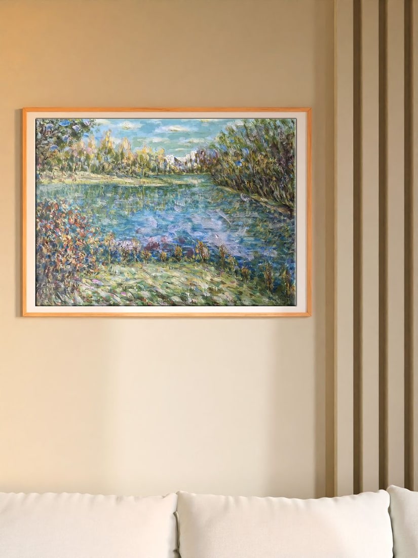 Oil painting Autumn on Psla Shapoval Ivan Leontyevich - 3
