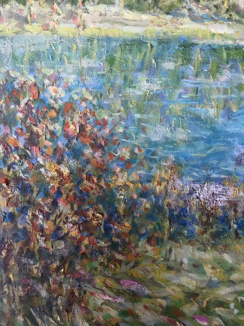 Oil painting Autumn on Psla Shapoval Ivan Leontyevich - 5