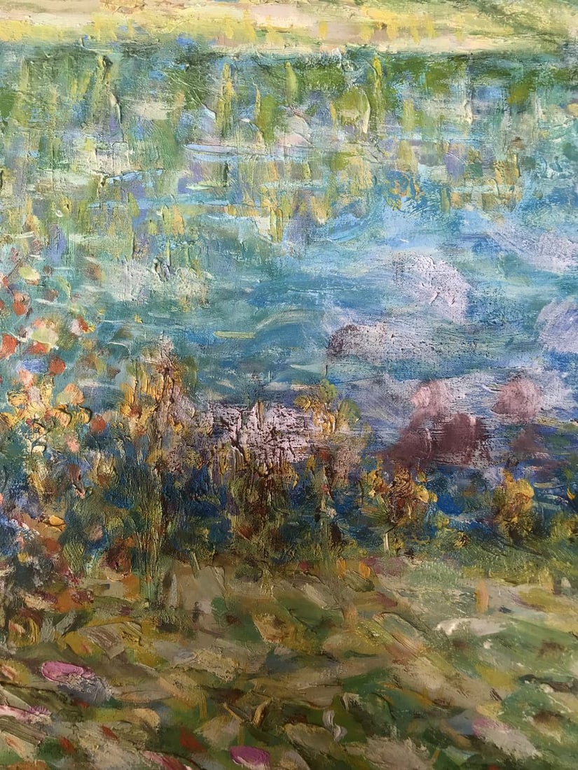 Oil painting Autumn on Psla Shapoval Ivan Leontyevich - 7