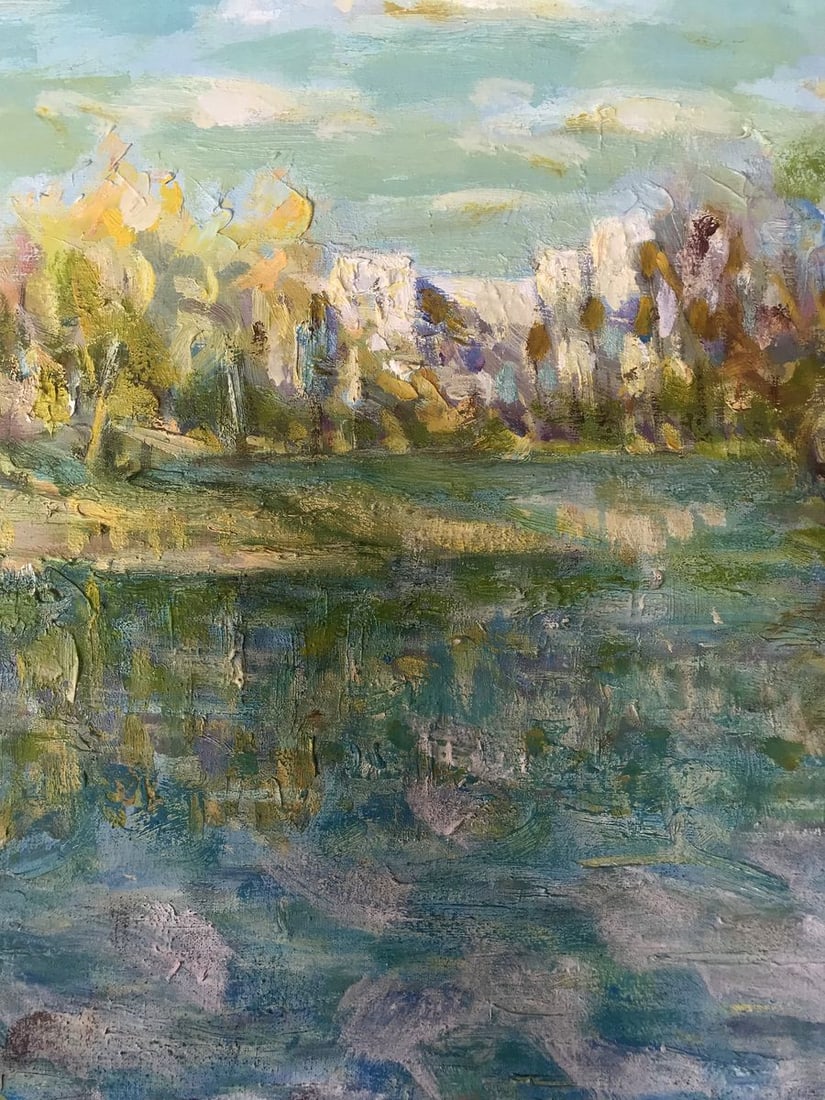 Oil painting Autumn on Psla Shapoval Ivan Leontyevich - 8