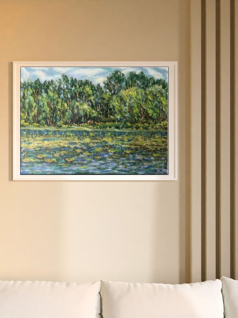 Oil painting A corner of the picturesque Sumy region Shapoval Ivan Leontyevich - 2