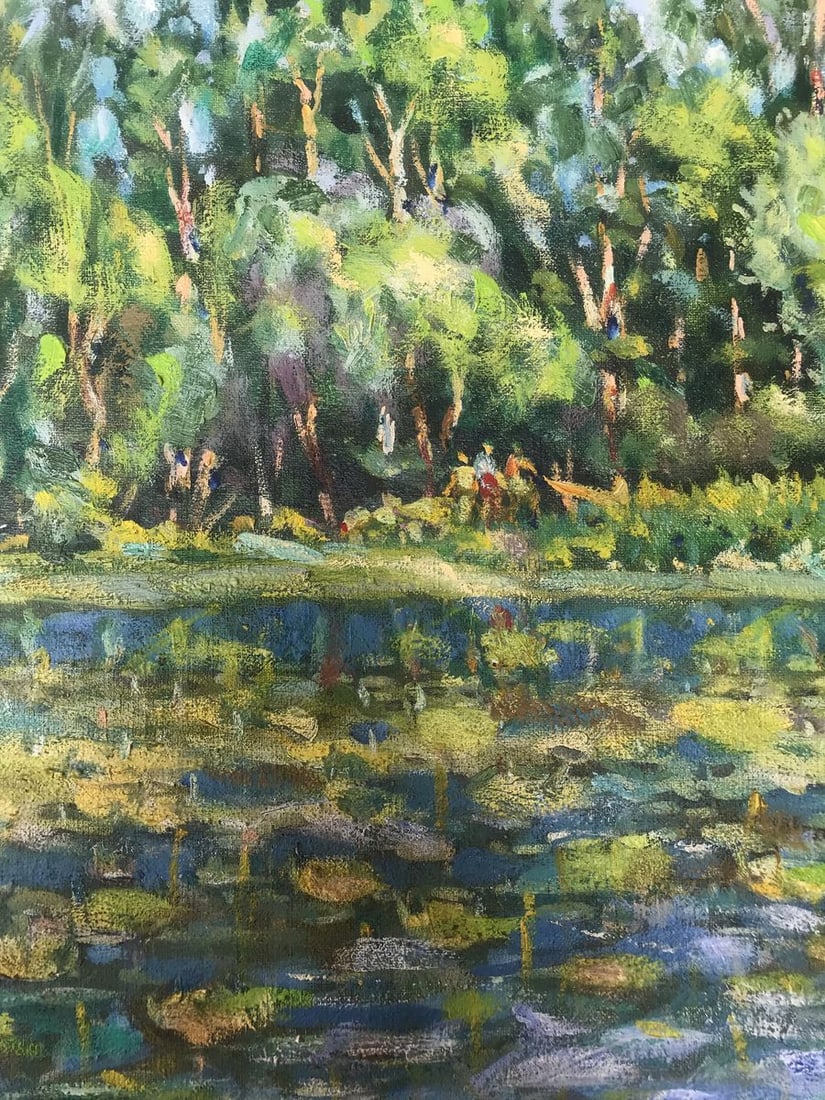 Oil painting A corner of the picturesque Sumy region Shapoval Ivan Leontyevich - 7