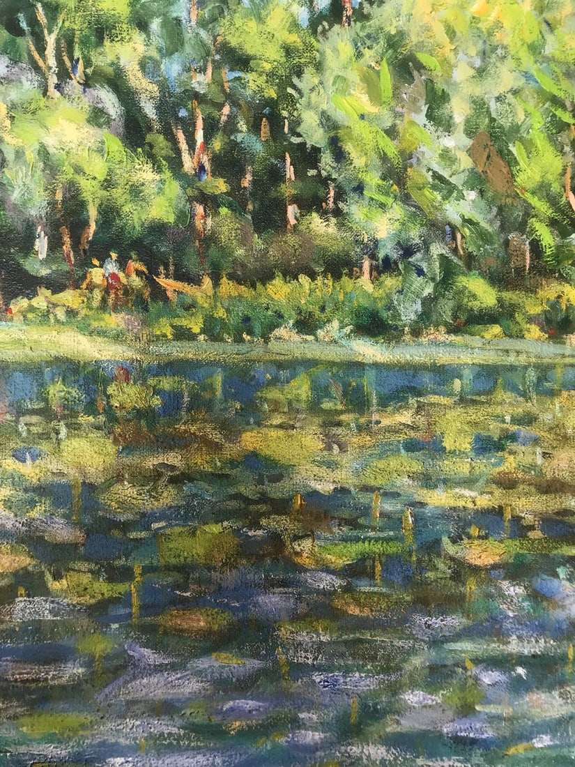 Oil painting A corner of the picturesque Sumy region Shapoval Ivan Leontyevich - 9