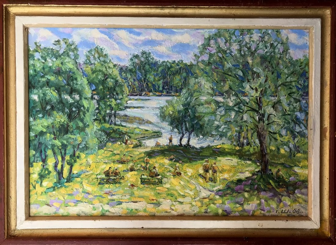 Oil painting Beach day Shapoval Ivan Leontyevich (1 of 12)
