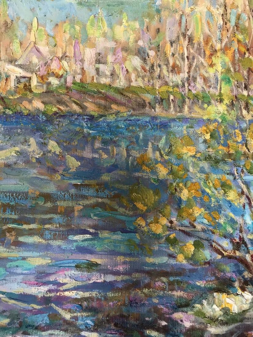 Oil painting Spring is coming Shapoval Ivan Leontyevich - 10