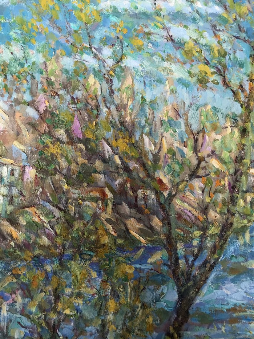 Oil painting Spring is coming Shapoval Ivan Leontyevich - 4