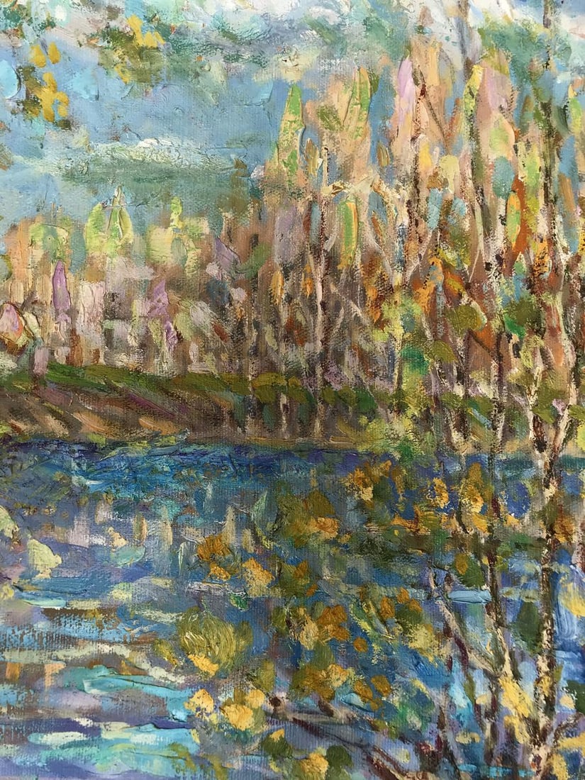 Oil painting Spring is coming Shapoval Ivan Leontyevich - 9