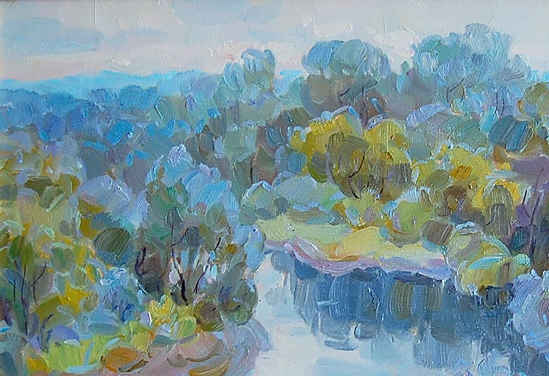 Oil painting Cool summer Kotmin Dmitry - 2