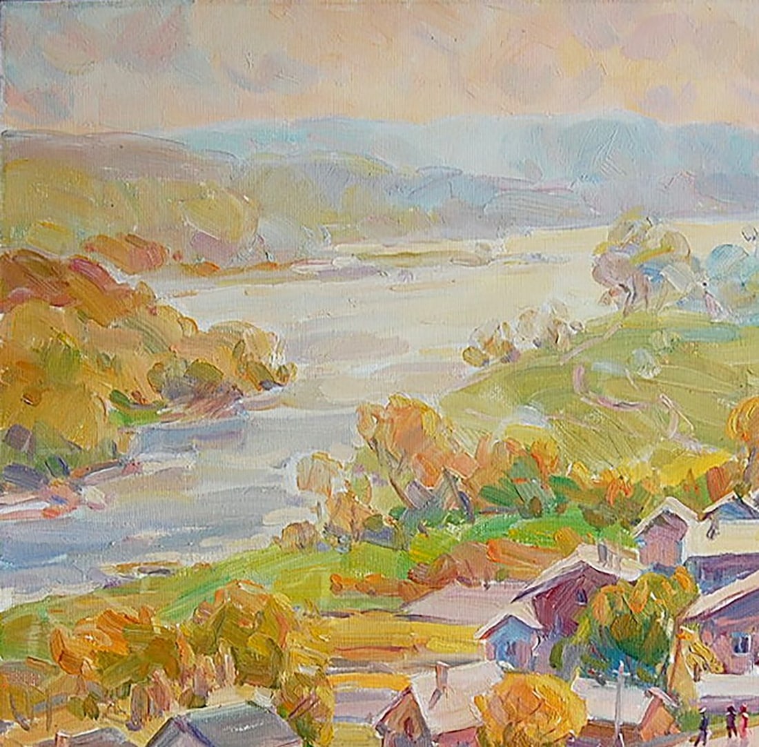 Oil painting Above the Dniester Kotmin Dmitry - 2
