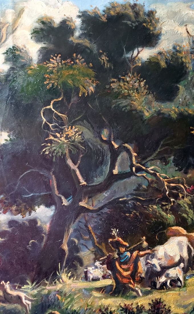 Oil painting Noon in Italy Litvinov Daniil Olegovich - 3