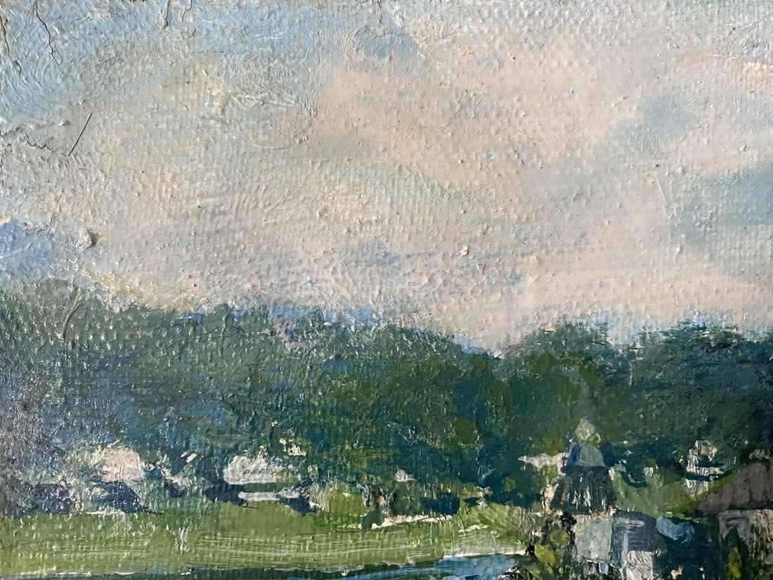 Oil painting Staritsa V. Odintsov - 2