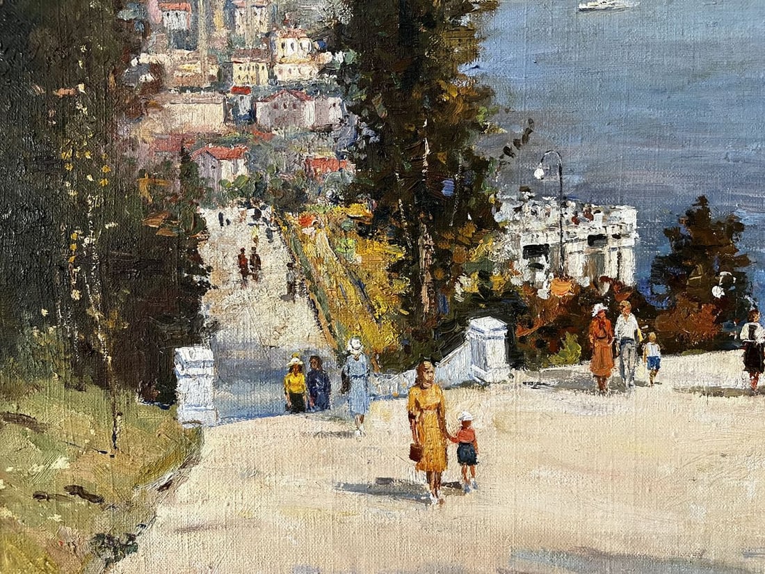 Oil painting Odessa is a delightful city Sidoruk Volodymyr Fedorovich - 5