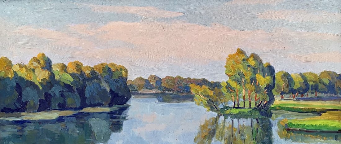 Oil painting Warm September Dyachenko Vladimir Nikolaevich - 2