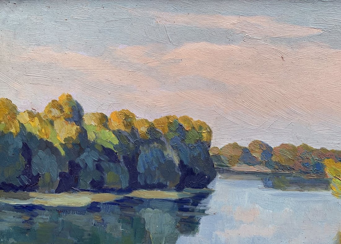 Oil painting Warm September Dyachenko Vladimir Nikolaevich - 3