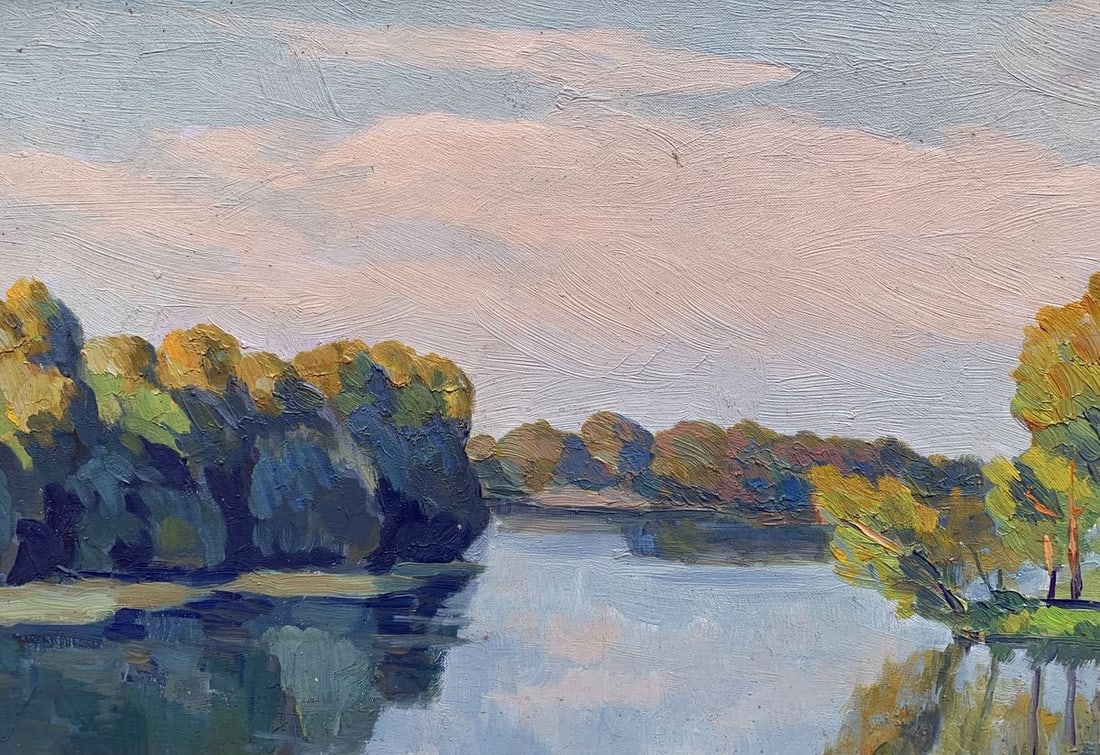 Oil painting Warm September Dyachenko Vladimir Nikolaevich - 4