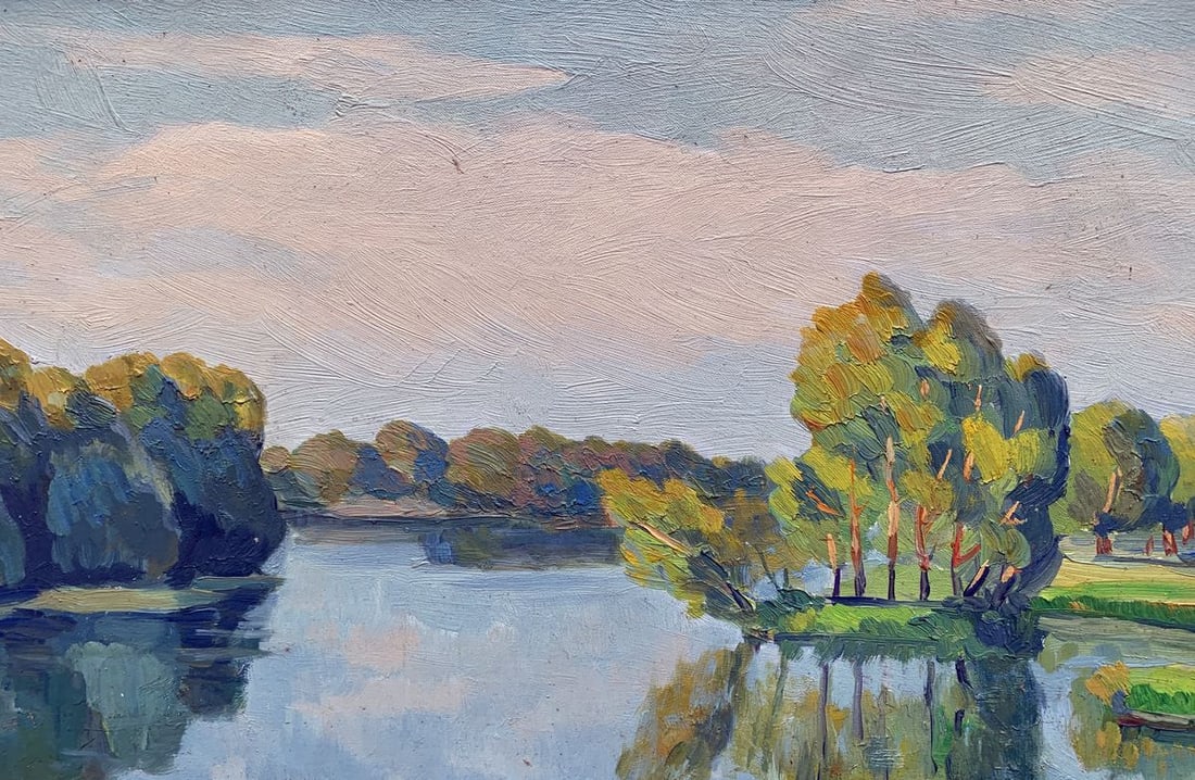 Oil painting Warm September Dyachenko Vladimir Nikolaevich - 5