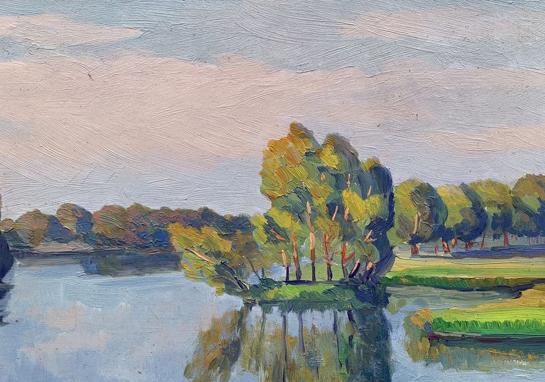 Oil painting Warm September Dyachenko Vladimir Nikolaevich - 6
