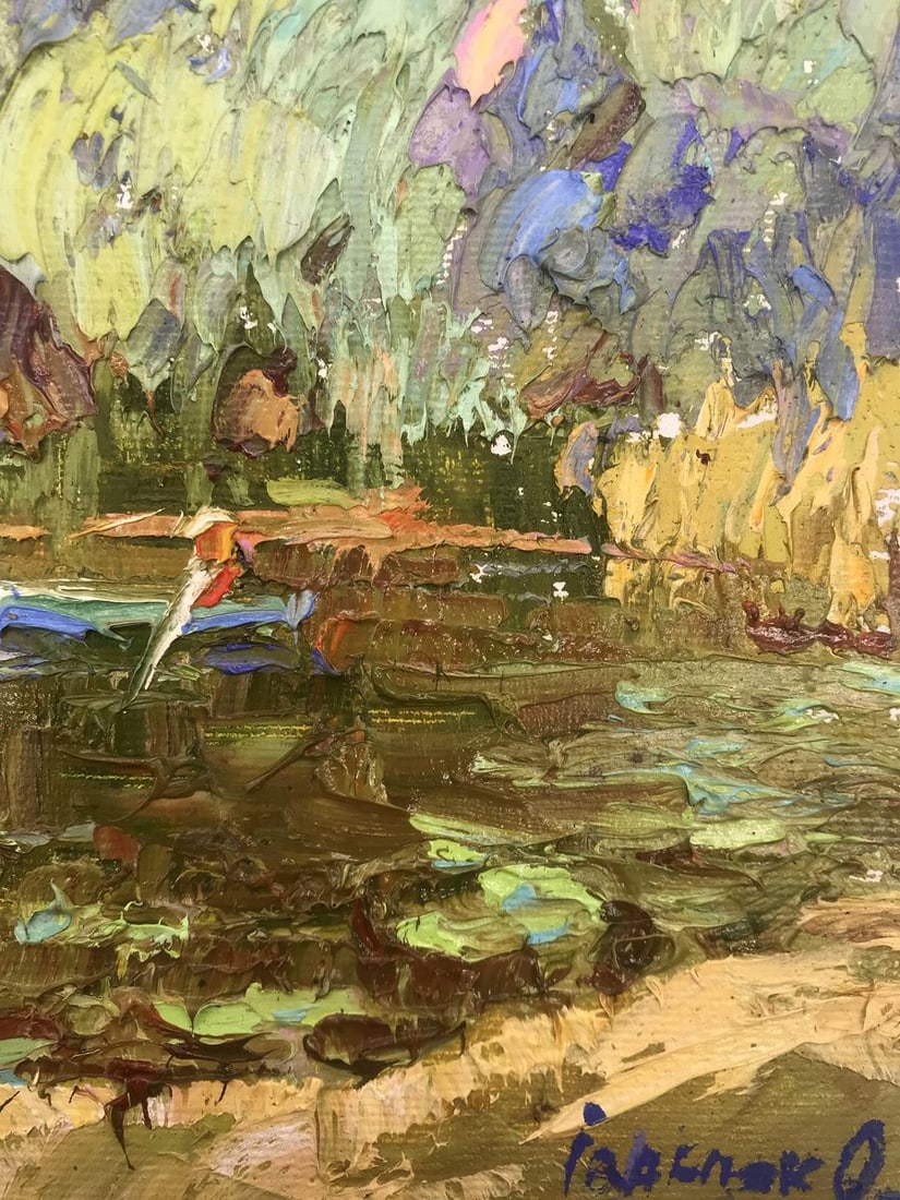 Oil painting Summer Alex Kalenyuk - 11