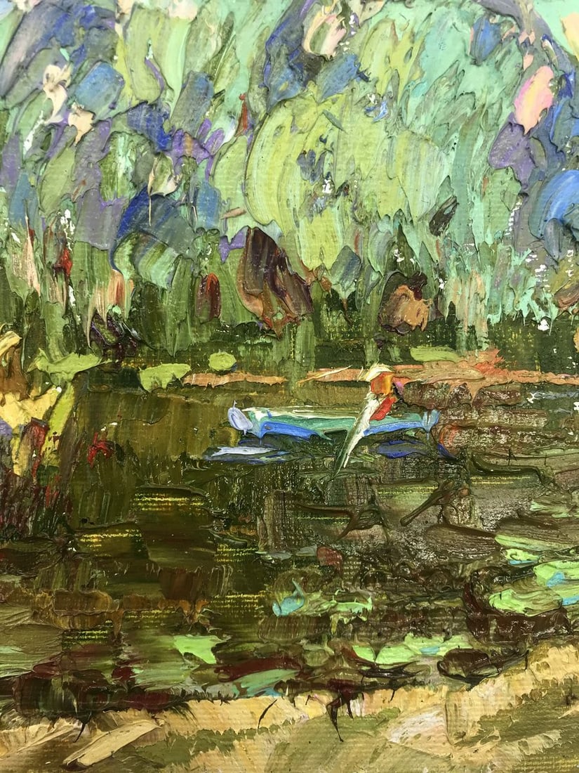 Oil painting Summer Alex Kalenyuk - 7