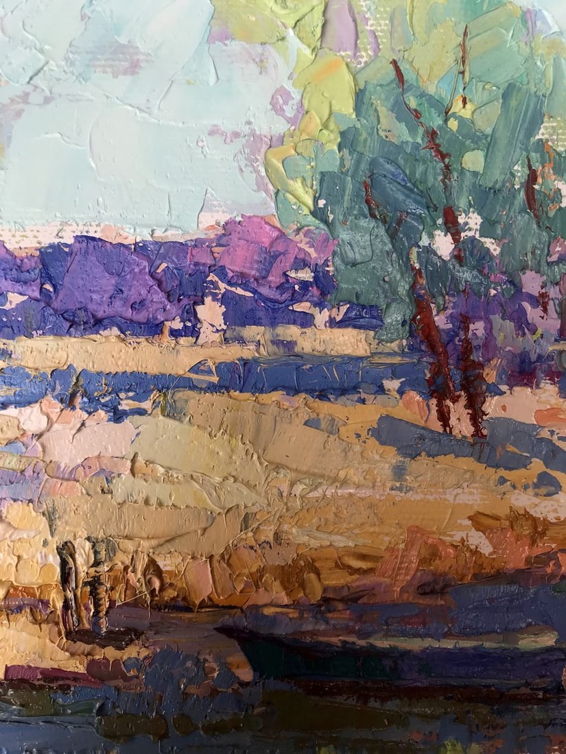 Oil painting Sandy shore Alex Kalenyuk - 10