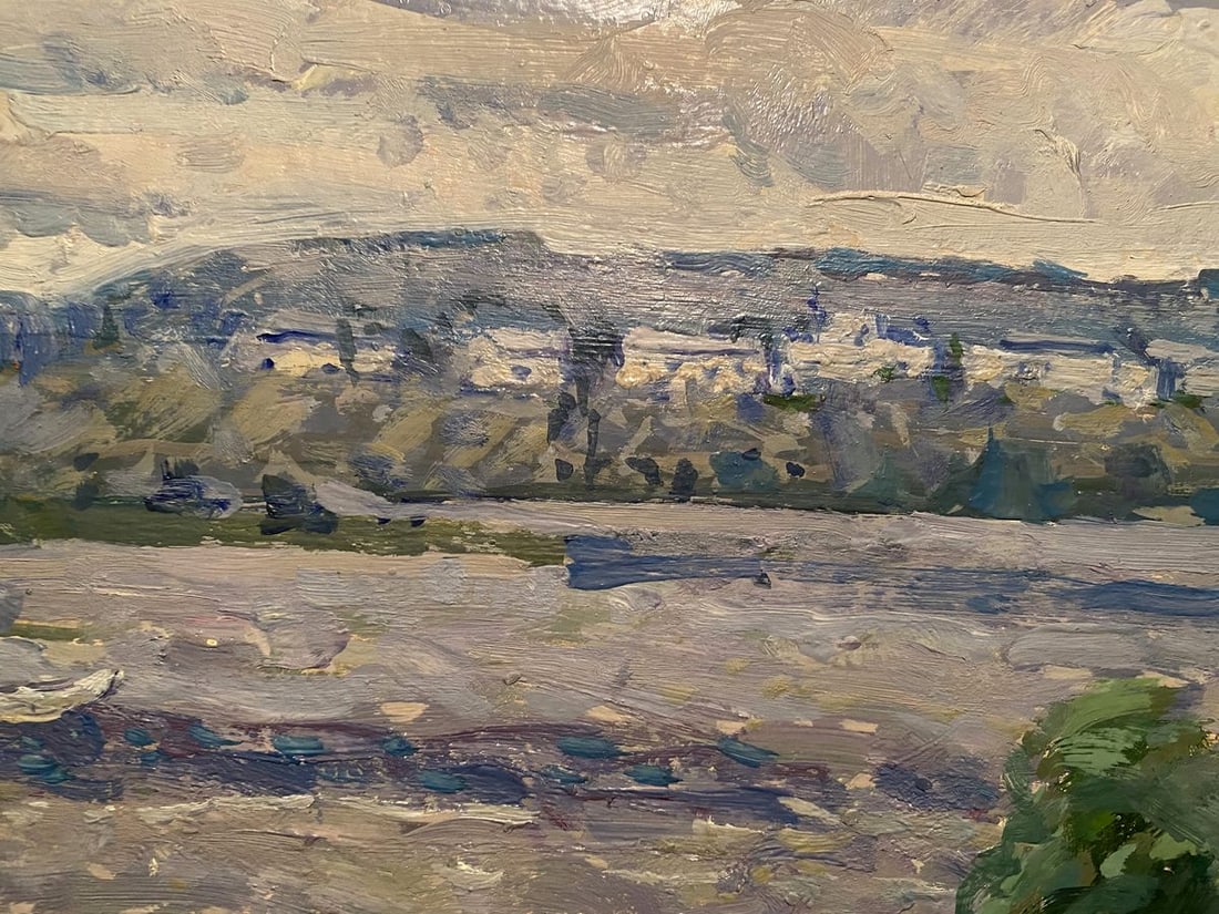 Oil painting Dnieper Bay Georgy Kolosovsky - 2