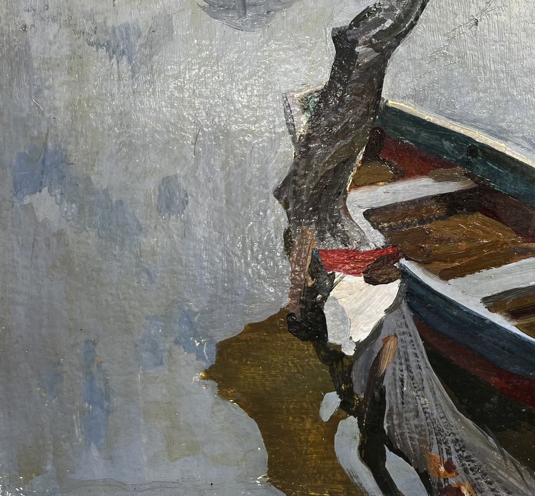 Oil painting Silence Boris Kolesnik - 4