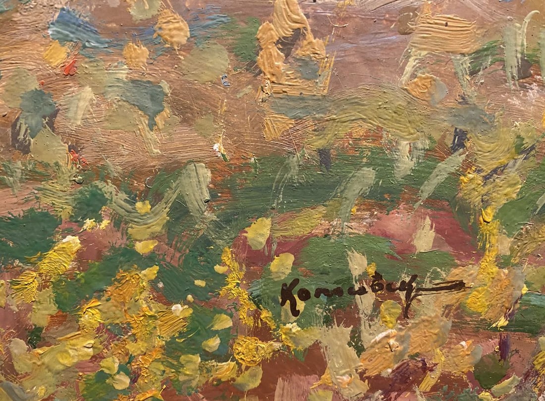 Oil painting Outskirts of Zaporozhye Georgy Kolosovsky - 3