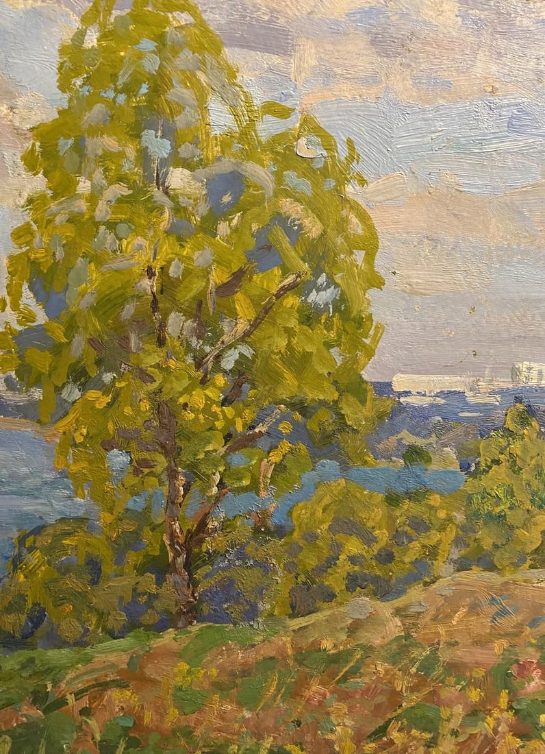 Oil painting Outskirts of Zaporozhye Georgy Kolosovsky - 4