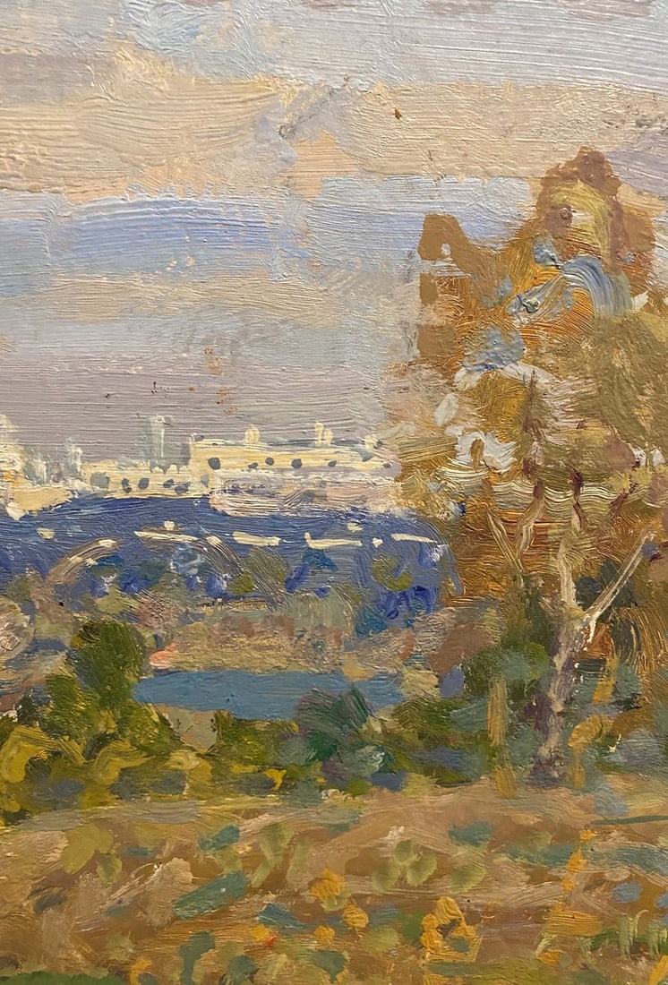 Oil painting Outskirts of Zaporozhye Georgy Kolosovsky - 5