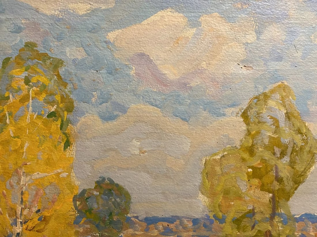 Oil painting Golden morning Georgy Kolosovsky - 5