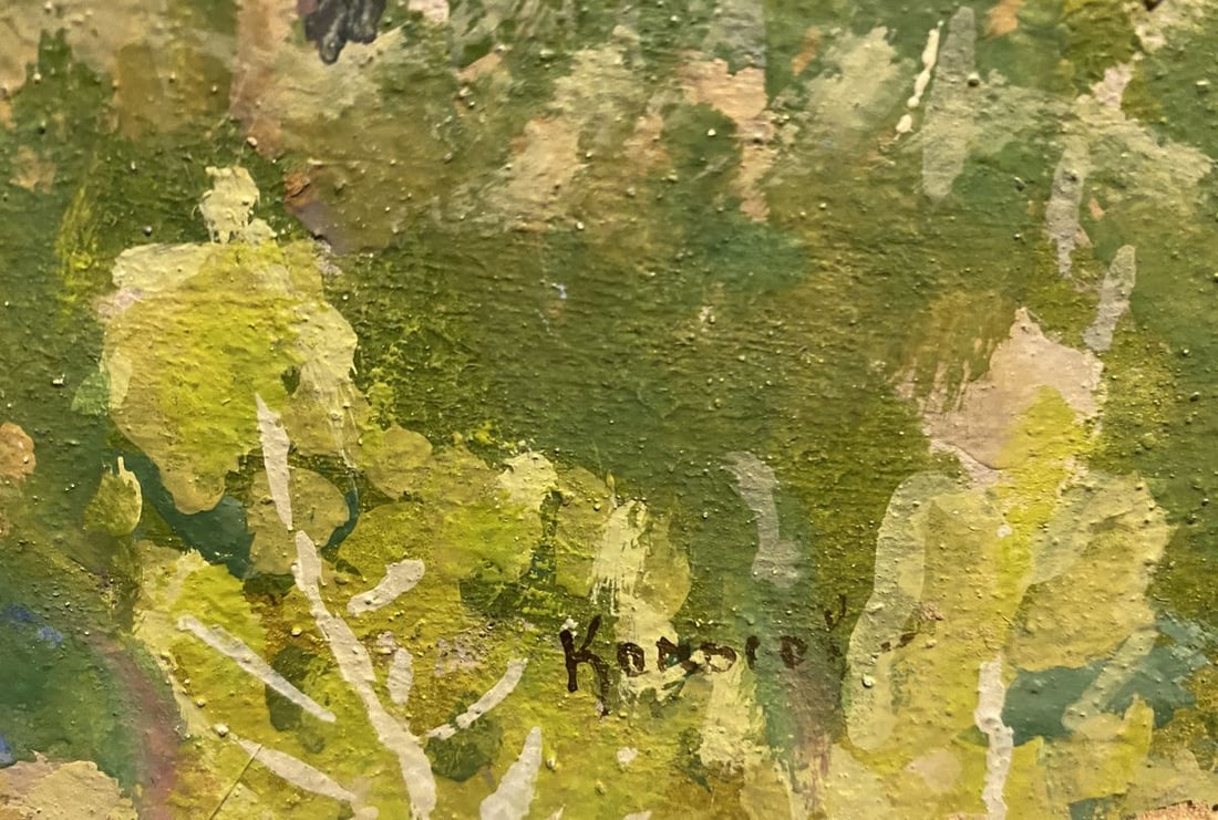 Oil painting Spring came Georgy Kolosovsky - 2