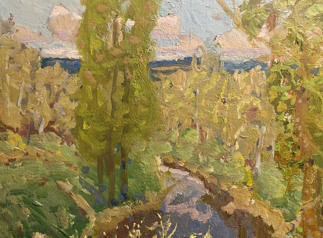 Oil painting April Georgy Kolosovsky - 3