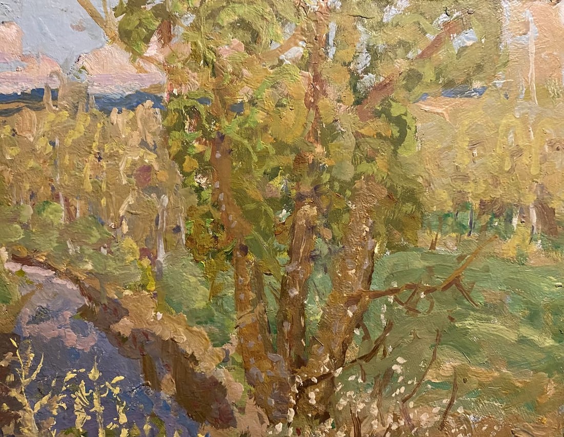 Oil painting April Georgy Kolosovsky - 5