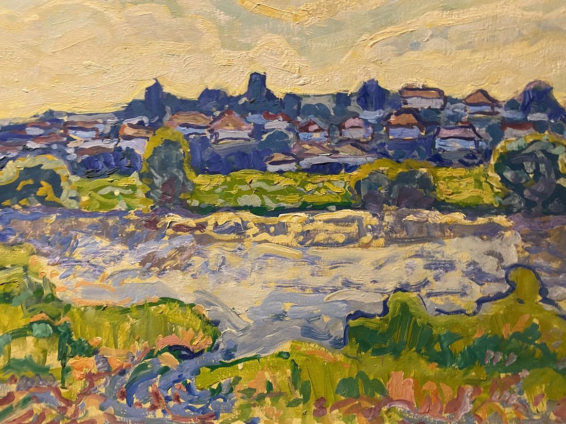 Oil painting Morning in the village Georgy Kolosovsky - 5