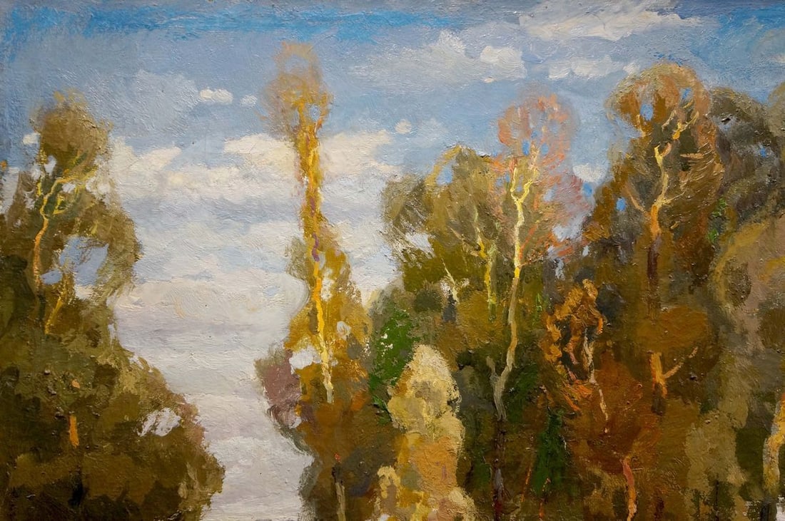 Oil painting Natural landscape Minka Alexander Fedorovich - 3