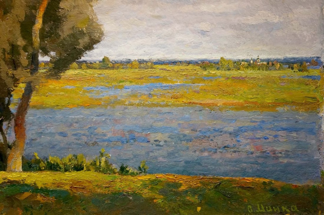 Oil painting Natural landscape Minka Alexander Fedorovich - 5