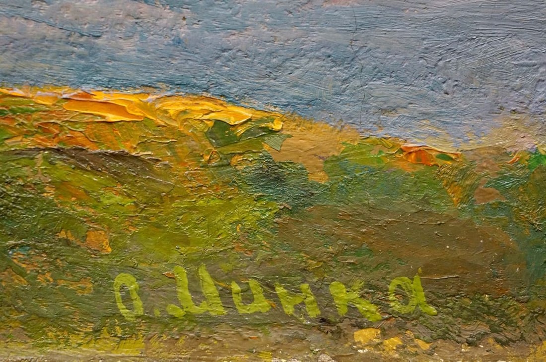Oil painting Natural landscape Minka Alexander Fedorovich - 6