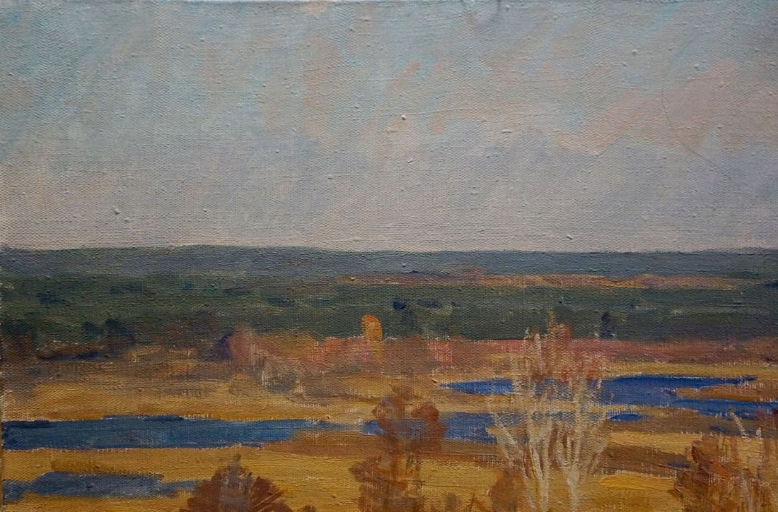 Oil painting Autumn has come Minka Alexander Fedorovich - 3