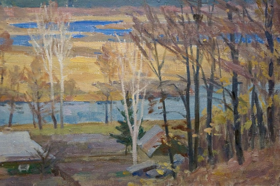 Oil painting Autumn has come Minka Alexander Fedorovich - 5