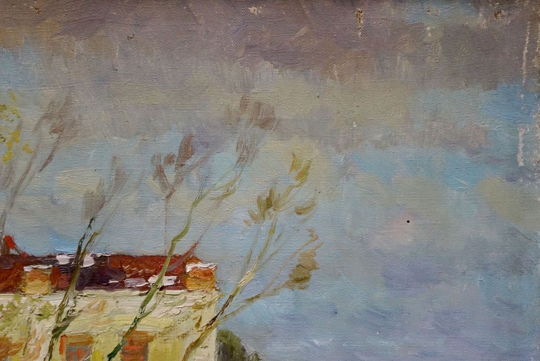 Oil painting House by the shore Minka Alexander Fedorovich - 4